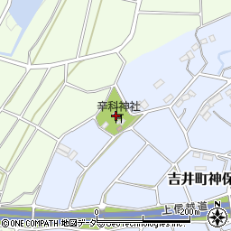 辛科神社周辺の地図