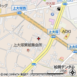 群馬県藤岡市上大塚361周辺の地図