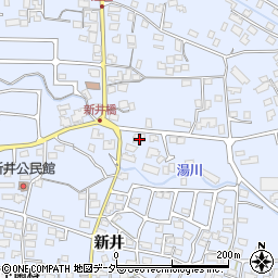 長野県松本市里山辺新井1041周辺の地図