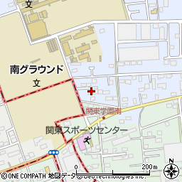 群馬県館林市大谷町1067-34周辺の地図