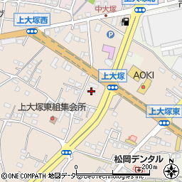 群馬県藤岡市上大塚324-5周辺の地図