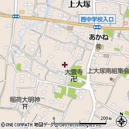 群馬県藤岡市上大塚938周辺の地図