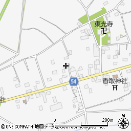 茨城県結城市大木401周辺の地図