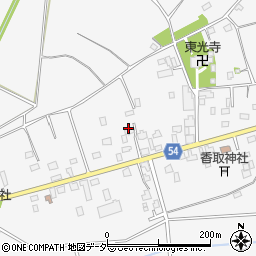 茨城県結城市大木401周辺の地図