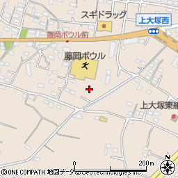 群馬県藤岡市上大塚1729周辺の地図