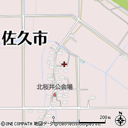 長野県佐久市桜井841周辺の地図