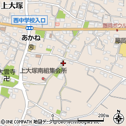 群馬県藤岡市上大塚1654周辺の地図