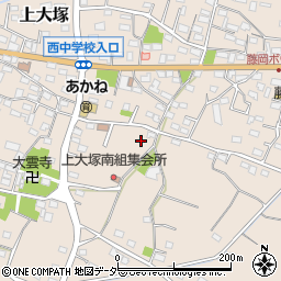 群馬県藤岡市上大塚1601周辺の地図