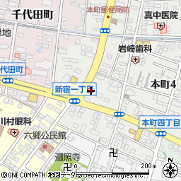岩田屋商店周辺の地図