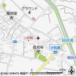 埼玉県本庄市小和瀬52周辺の地図