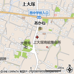 群馬県藤岡市上大塚1611周辺の地図