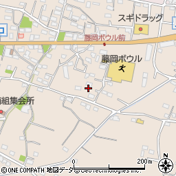 群馬県藤岡市上大塚1725-4周辺の地図
