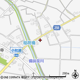 埼玉県本庄市小和瀬1742周辺の地図
