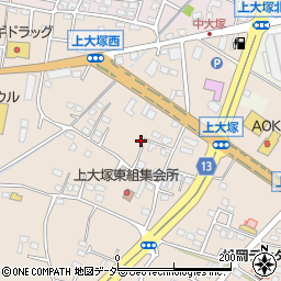 群馬県藤岡市上大塚363周辺の地図