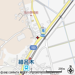 福井県あわら市滝8周辺の地図