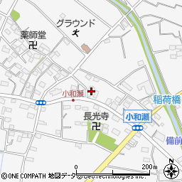 埼玉県本庄市小和瀬53周辺の地図