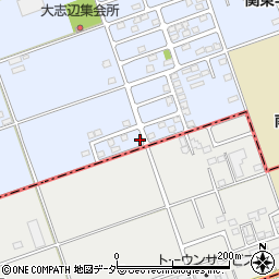 群馬県館林市大谷町2992-8周辺の地図