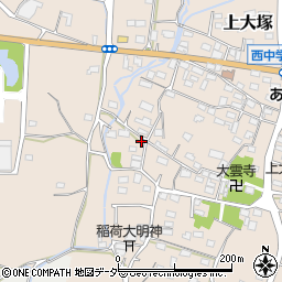 群馬県藤岡市上大塚931周辺の地図