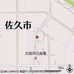 長野県佐久市桜井842周辺の地図