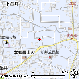 長野県松本市里山辺新井1456周辺の地図