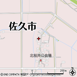 長野県佐久市桜井823周辺の地図