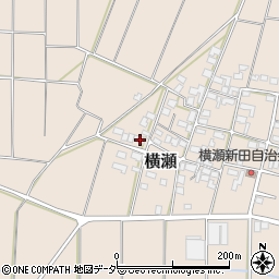 埼玉県深谷市横瀬418周辺の地図