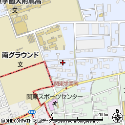 群馬県館林市大谷町1067-6周辺の地図