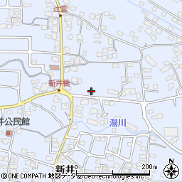 長野県松本市里山辺新井1051-3周辺の地図