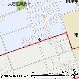 群馬県館林市大谷町3003-2周辺の地図