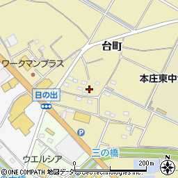 埼玉県本庄市779周辺の地図