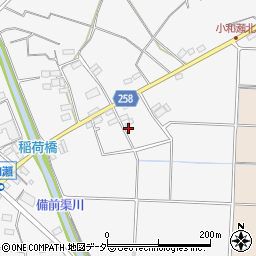 埼玉県本庄市小和瀬1755周辺の地図