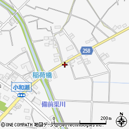 埼玉県本庄市小和瀬1746周辺の地図