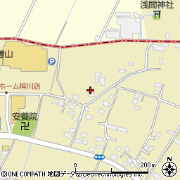 長野県松本市梓川倭2437周辺の地図