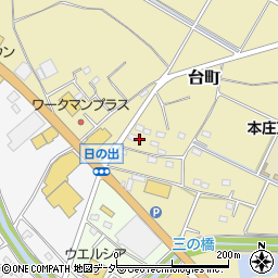 埼玉県本庄市778周辺の地図