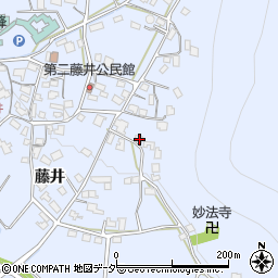 長野県松本市里山辺藤井837周辺の地図