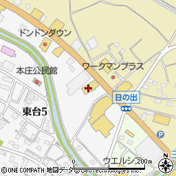 埼玉日産自動車株式会社　本庄店周辺の地図