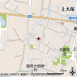 群馬県藤岡市上大塚932周辺の地図