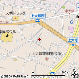 群馬県藤岡市上大塚388周辺の地図