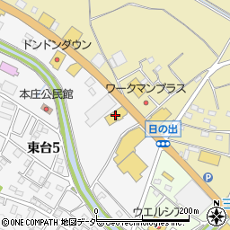 埼玉日産本庄店周辺の地図
