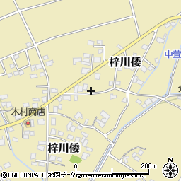 長野県松本市梓川倭3072周辺の地図