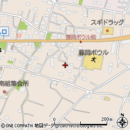 群馬県藤岡市上大塚1724-25周辺の地図