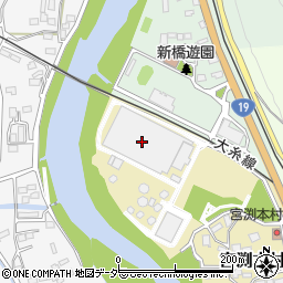 松本市宮渕浄化センター周辺の地図