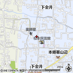 下金井公民館周辺の地図