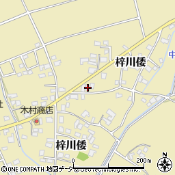 長野県松本市梓川倭3071周辺の地図