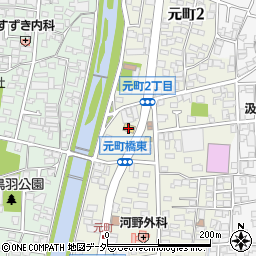 ガスト松本元町店周辺の地図