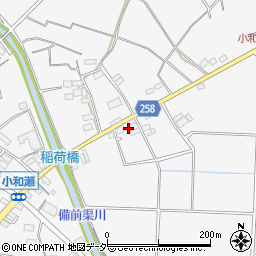 埼玉県本庄市小和瀬1748周辺の地図
