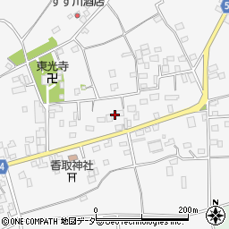 茨城県結城市大木372周辺の地図