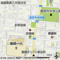 群馬県藤岡市藤岡1851-21周辺の地図