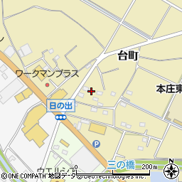 埼玉県本庄市769周辺の地図