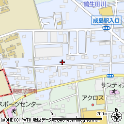 群馬県館林市大谷町1060-71周辺の地図